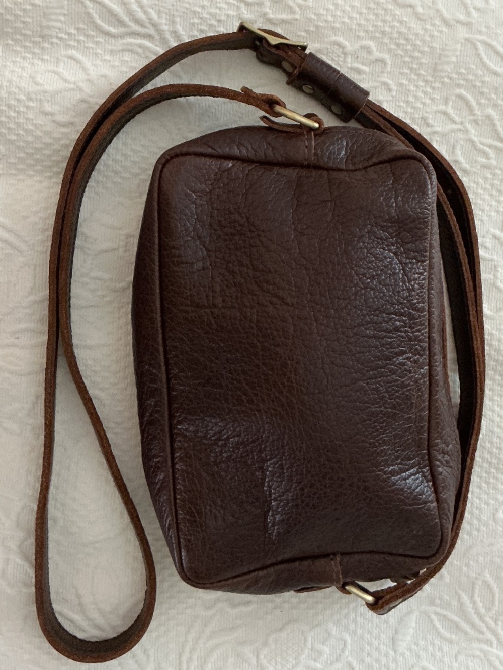 Portland leather camera bag style crossbody - Picture 2 of 4